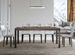 Table rectangulaire extensible bois marron et métal anthracite 160 à 420 cm Evy - Photo n°2