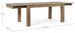 Table rectangulaire extensible bois massif naturel Saly 160/260 cm - Photo n°8