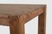 Table rectangulaire extensible bois massif naturel Saly 160/260 cm - Photo n°5