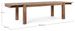 Table rectangulaire extensible bois massif naturel Saly 200/300 cm - Photo n°7