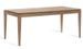 Table rectangulaire extensible 180/220 cm bois plaqué chêne Minka - Photo n°1