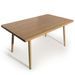 Table rectangulaire frêne clair Bossa 150 cm - Photo n°2