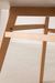 Table ronde 100 cm scandinave gris clair et pieds bois clair Bristol - Photo n°4