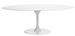 Table tulipe ovale extensible plateau stratifié - Collection haut de gamme - Photo n°1