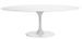 Table tulipe ovale extensible plateau stratifié - Collection haut de gamme - Photo n°1