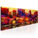 Tableau Colourful City Skyline - Photo n°1