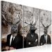 Tableau Deer in Suits I - Photo n°1