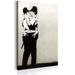 Tableau Kissing Coppers by Banksy - Photo n°1
