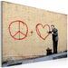Tableau Médecin pacifiste (Banksy) - Photo n°1