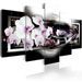 Tableau Orchids on a black background - Photo n°1