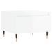 Tables basses 2 pcs blanc brillant 50x46x35cm bois d'ingénierie - Photo n°5