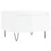 Tables basses 2 pcs blanc brillant 50x46x35cm bois d'ingénierie - Photo n°5