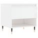 Tables basses 2 pcs blanc brillant 50x46x50cm bois d'ingénierie - Photo n°5