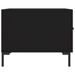 Tables basses 2 pcs noir 50x50x40 cm bois d'ingénierie - Photo n°8