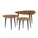 Tables basses 3 pcs Bois d'acacia massif 2 - Photo n°12