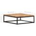 Tables basses gigognes 2 pcs Bois d'acacia massif - Photo n°8