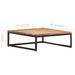 Tables basses gigognes 2 pcs Bois d'acacia massif - Photo n°9