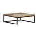 Tables basses gigognes 2 pcs Bois de récupération massif - Photo n°9