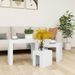 Tables basses gigognes 3 pcs Blanc - Photo n°3