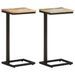 Tables d'appoint 2 pcs 31,5x24,5x64,5 cm Bois de récupération - Photo n°1