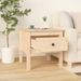 Tables d'appoint 2 pcs 50x50x49 cm Bois massif de pin - Photo n°5