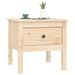 Tables d'appoint 2 pcs 50x50x49 cm Bois massif de pin - Photo n°6