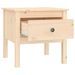 Tables d'appoint 2 pcs 50x50x49 cm Bois massif de pin - Photo n°9