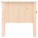 Tables d'appoint 2 pcs 50x50x49 cm Bois massif de pin - Photo n°10