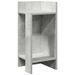 Tables d'appoint 2 pcs avec étagère gris béton 25,5x27x60 cm - Photo n°5