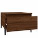 Tables d'appoint 2 pcs Chêne marron 50x46x35 cm Bois ingénierie - Photo n°8