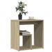 Tables d'appoint 2 pcs chêne sonoma 50x30x50 cm bois ingénierie - Photo n°4