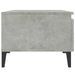 Tables d'appoint 2 pcs Gris béton 50x46x35 cm Bois d'ingénierie - Photo n°9