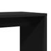 Tables d'appoint 2 pcs noir 50x30x50 cm bois d’ingénierie - Photo n°9