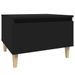 Tables d'appoint 2 pcs Noir 50x46x35 cm Bois d'ingénierie - Photo n°7