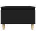 Tables d'appoint 2 pcs Noir 50x46x35 cm Bois d'ingénierie - Photo n°8