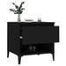 Tables d'appoint 2 pcs Noir 50x46x50 cm Bois d’ingénierie - Photo n°5