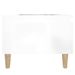 Tables d'appoint 2pcs Blanc brillant 50x46x35cm Bois ingénierie - Photo n°10