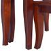 Tables d'appoint empilables 3pcs Marron classique Bois d'acajou - Photo n°7