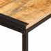 Tables d'appoint gigognes 3 pcs bois de manguier massif brut - Photo n°6