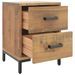 Tables de chevet 2 pcs 36x30x45 cm Bois de pin massif - Photo n°4