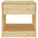 Tables de chevet 2 pcs 40x31x40 cm Bois de pin massif - Photo n°7