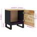 Tables de chevet 2 pcs 40x33x46 cm Bois de manguier solide 2 - Photo n°12