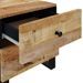 Tables de chevet 2 pcs 40x33x46 cm Bois de manguier solide - Photo n°6