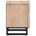 Tables de chevet 2 pcs 40x33x46 cm bois manguier massif blanchi - Photo n°5