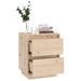 Tables de chevet 2 pcs 40x35x50 cm Bois de pin solide - Photo n°5