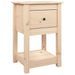 Tables de chevet 2 pcs 40x35x61,5 cm Bois de pin massif - Photo n°6