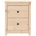 Tables de chevet 2 pcs 50x35x61,5 cm Bois de pin massif - Photo n°4