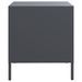 Tables de chevet 2 pcs anthracite 35x39x43,5 cm acier - Photo n°7