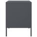 Tables de chevet 2 pcs anthracite 36x39x50,5 cm acier - Photo n°7