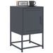 Tables de chevet 2 pcs anthracite 36x39x60,5 cm acier - Photo n°1